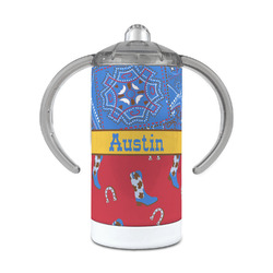 Cowboy 12 oz Stainless Steel Sippy Cup (Personalized)