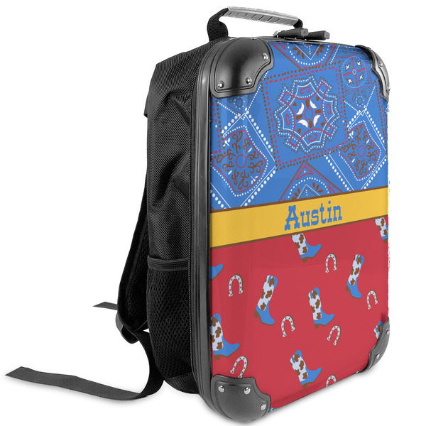 Custom Cowboy Kids Hard Shell Backpack (Personalized)