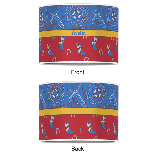 Cowboy 16" Drum Lampshade - APPROVAL (Poly Film)