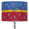 Cowboy 16" Drum Lamp Shade - Fabric (Personalized)