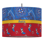 Cowboy Drum Pendant Lamp (Personalized)