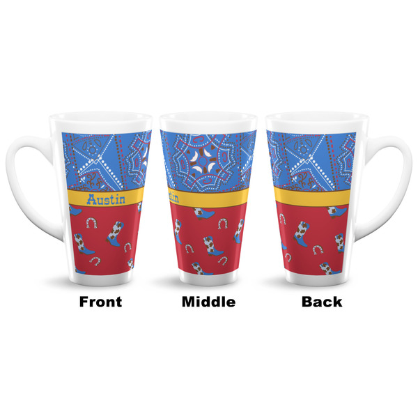 Cowboy 16 Oz Latte Mug - Approval