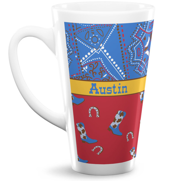 Custom Cowboy Latte Mug (Personalized)