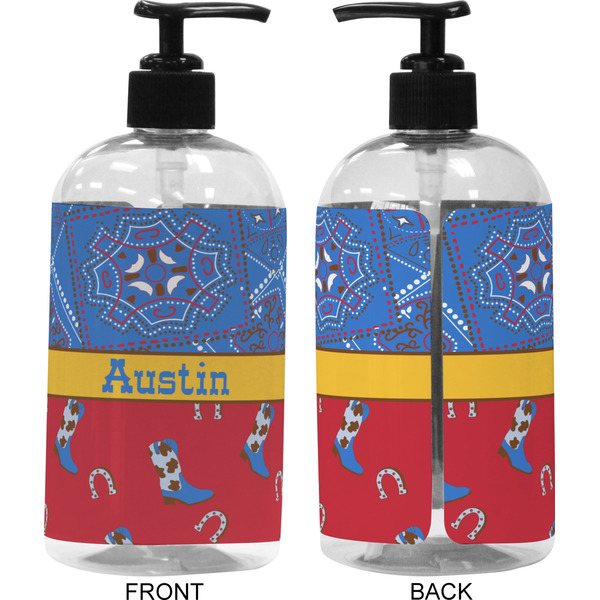 Cowboy 16 oz Plastic Liquid Dispenser (Approval)