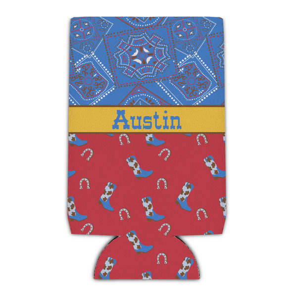 Custom Cowboy Can Cooler (Personalized)