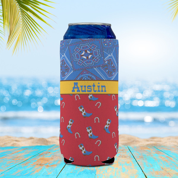 Cowboy 16oz Can Sleeve - LIFESTYLE