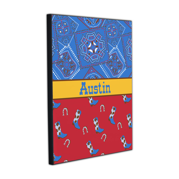 Cowboy 16x20 Wood Print - Angle View