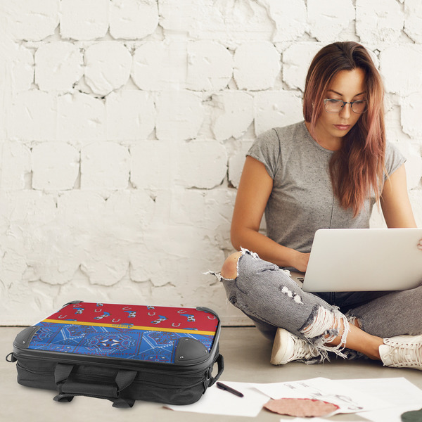 Cowboy 18" Laptop Briefcase - LIFESTYLE