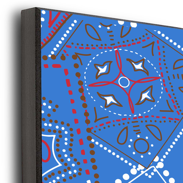 Cowboy 20x24 Wood Print - Closeup