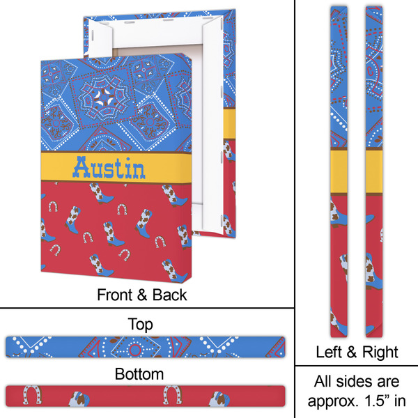 Cowboy 20x30 - Canvas Print - Approval