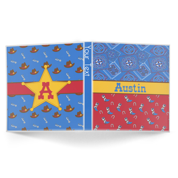Cowboy 3-Ring Binder Approval- 1in