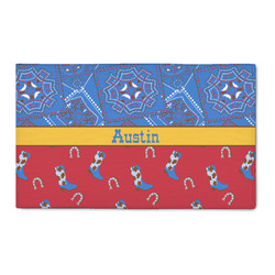 Cowboy 3' x 5' Indoor Area Rug (Personalized)