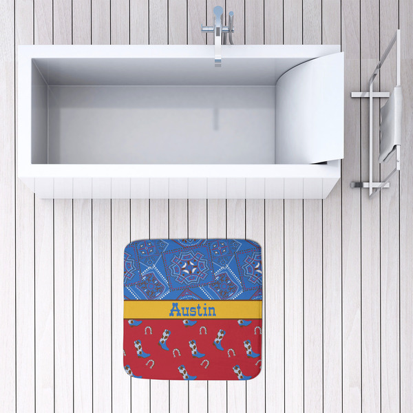 Cowboy 48x48 Foam Memory Mat - LIFESTYLE