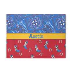 Cowboy Area Rug (Personalized)