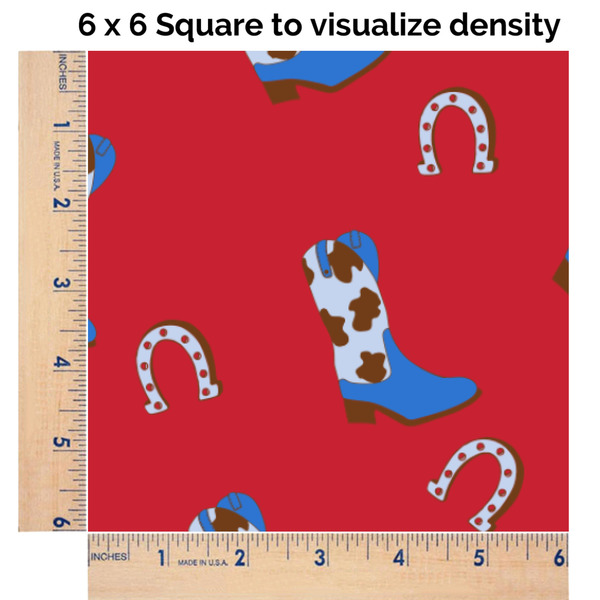 Cowboy 6x6 Swatch of Fabric