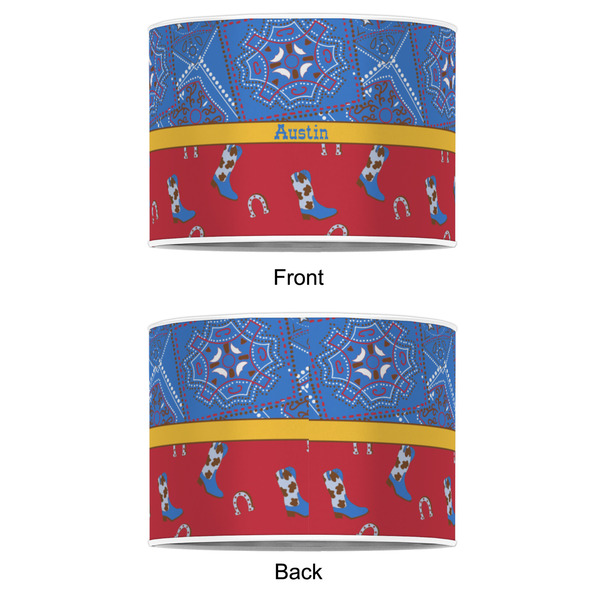 Cowboy 8" Drum Lampshade - APPROVAL (Poly Film)