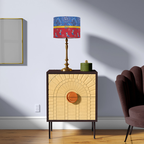 Cowboy 8" Drum Lampshade - LIFESTYLE