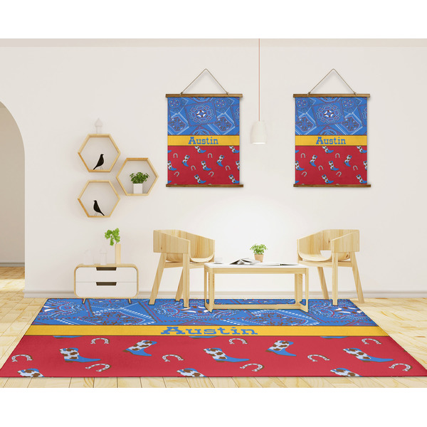 Cowboy 8'x10' Indoor Area Rugs - IN CONTEXT