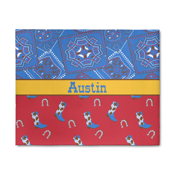 Custom Cowboy 8' x 10' Indoor Area Rug (Personalized)