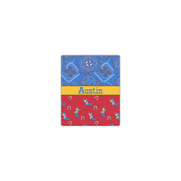 Custom Cowboy Canvas Print - 8x10 (Personalized)