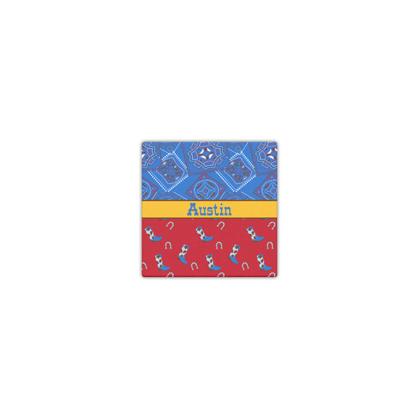 Cowboy 8x8 - Canvas Print - Front View