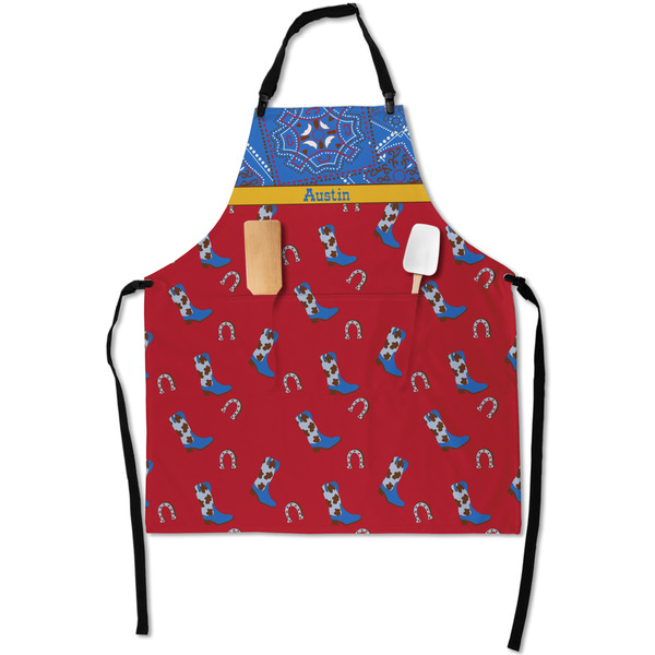Custom Cowboy Apron With Pockets w/ Name or Text