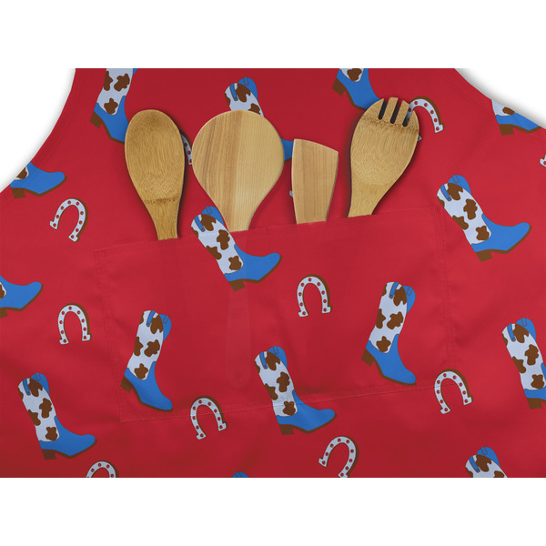 Cowboy Apron - Pocket Detail with Props