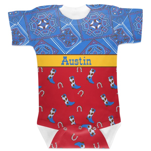 Custom Cowboy Baby Bodysuit 3-6 (Personalized)