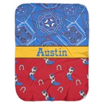 Cowboy Baby Swaddling Blanket (Personalized)