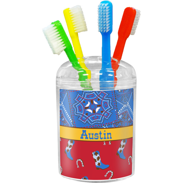 Custom Cowboy Toothbrush Holder (Personalized)