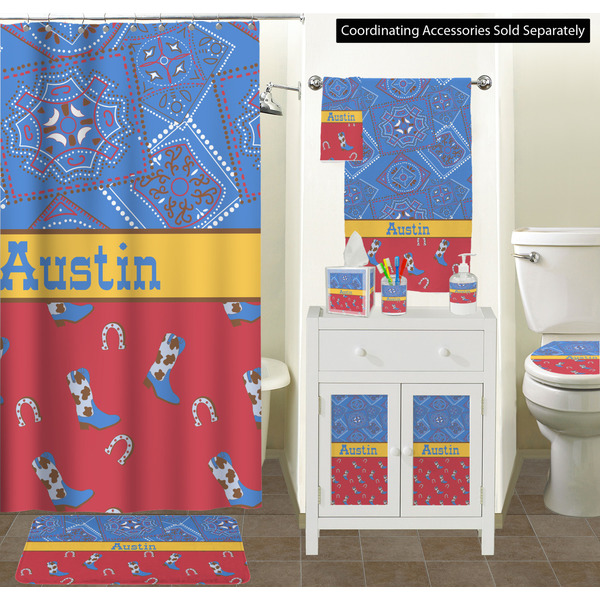 Cowboy Bathroom Scene