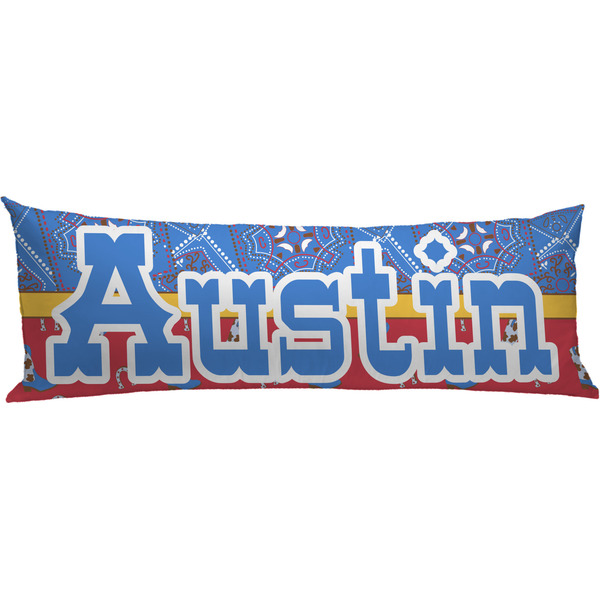 Custom Cowboy Body Pillow Case (Personalized)