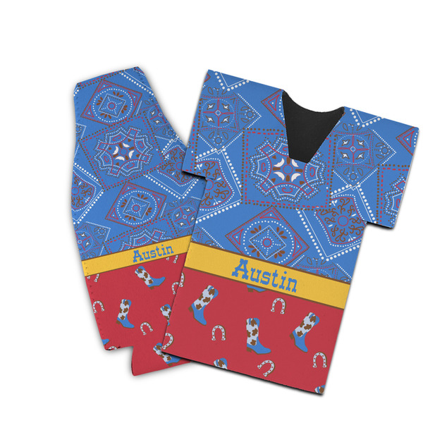 Custom Cowboy Bottle Cooler (Personalized)