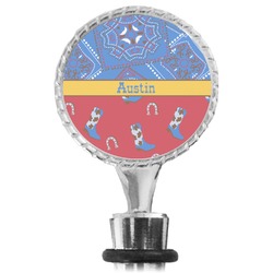 Cowboy Wine Bottle Stopper (Personalized)
