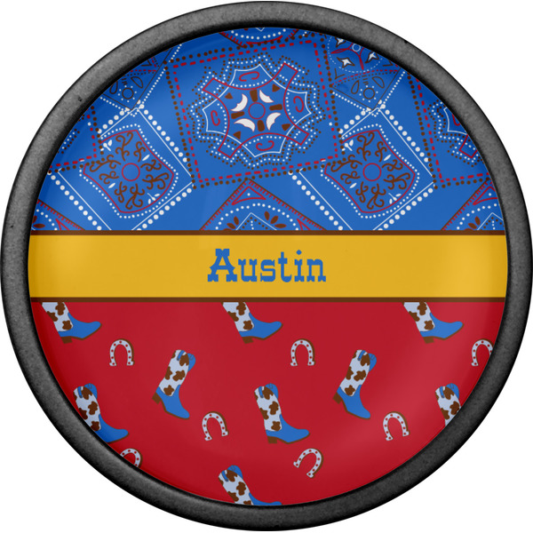 Cowboy Cabinet Knob - Black - Front