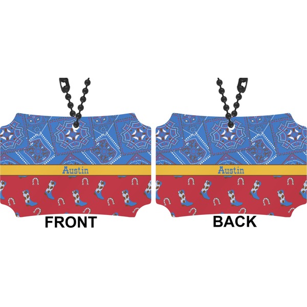 Cowboy Car Ornament - Berlin (Approval)