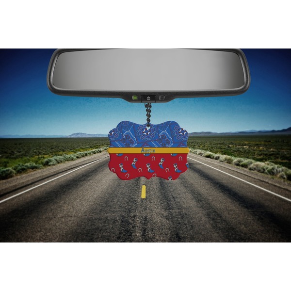 Cowboy Car Ornament (Road)
