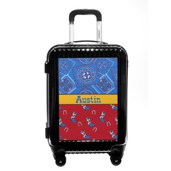 Cowboy Carry On Hard Shell Suitcase (Personalized)