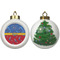 Cowboy Ceramic Christmas Ornament - X-Mas Tree (APPROVAL)