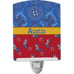 Cowboy Ceramic Night Light (Personalized)