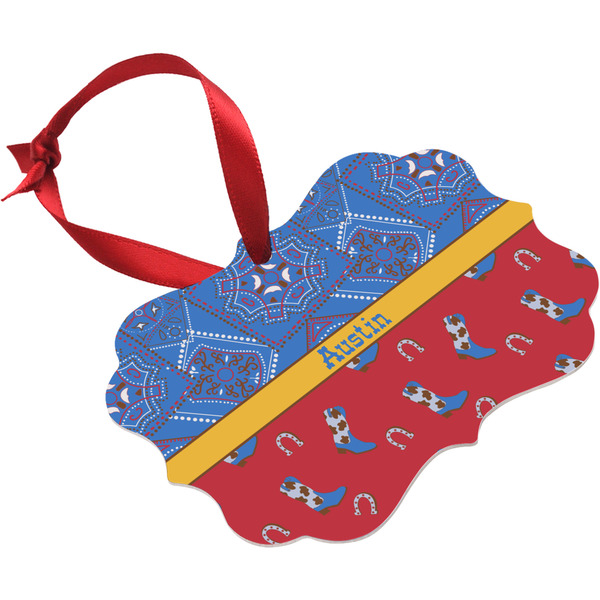 Cowboy Christmas Ornament