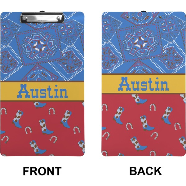 Cowboy Clipboard (Legal) (Front + Back)