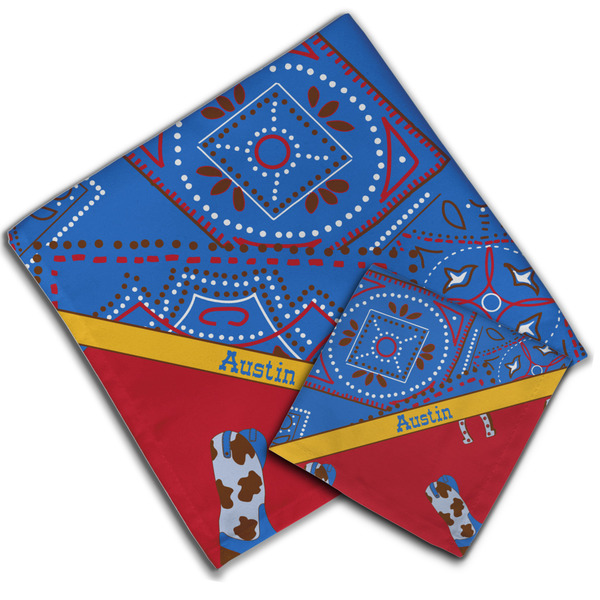 Cowboy Cloth Napkins - Personalized Lunch & Dinner (PARENT MAIN)