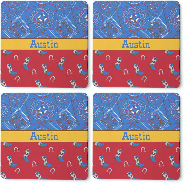 Cowboy Coaster Rubber Back - Apvl