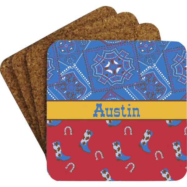 Cowboy Coaster Set (Personalized)