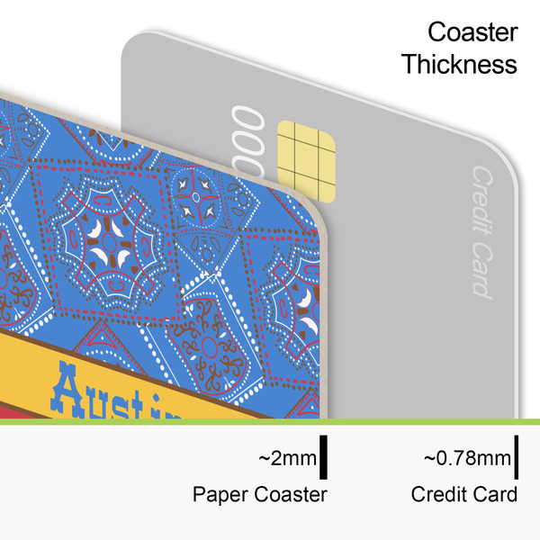 Cowboy Coaster Thickness