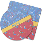Cowboy Rubber Backed Coaster (Personalized)