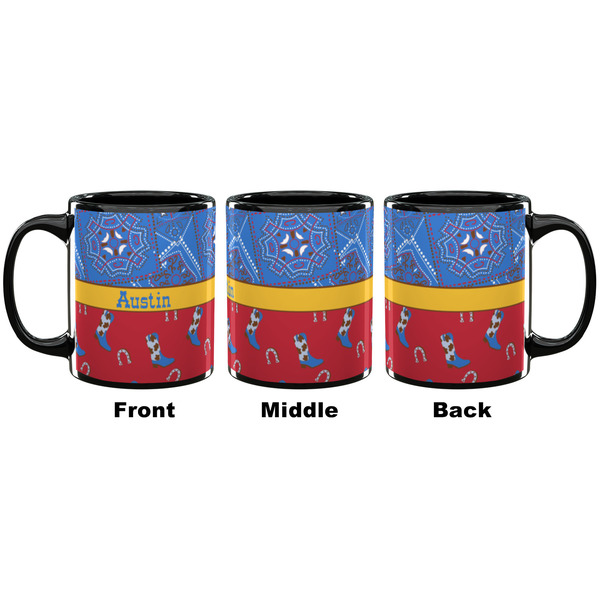 Cowboy Coffee Mug - 11 oz - Black APPROVAL