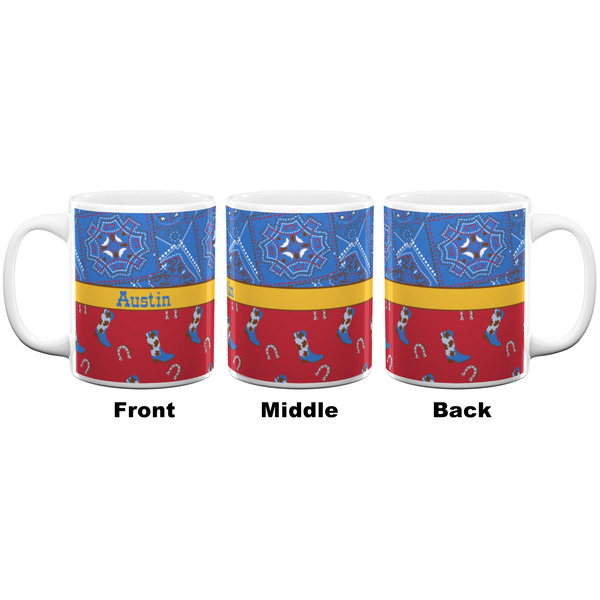 Cowboy Coffee Mug - 11 oz - White APPROVAL