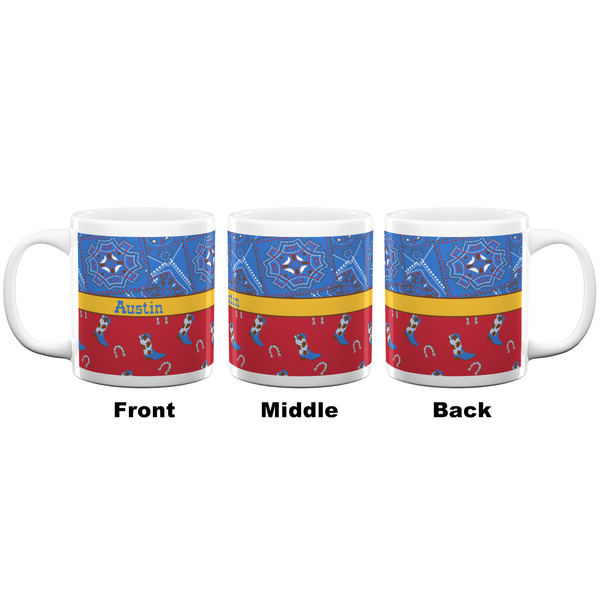 Cowboy Coffee Mug - 20 oz - White APPROVAL